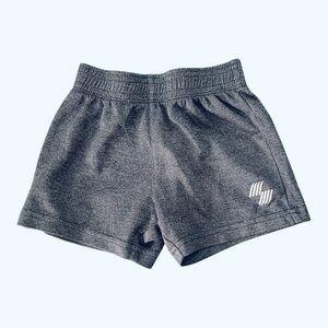 Place Sport athletic shorts Boys 12-18 Mo grey pull-on logo polyester